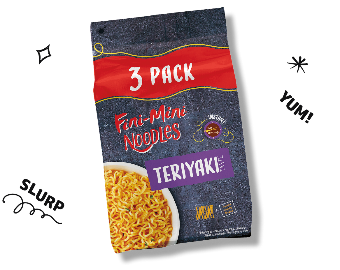 Fini-Mini Noodles Teriyaki