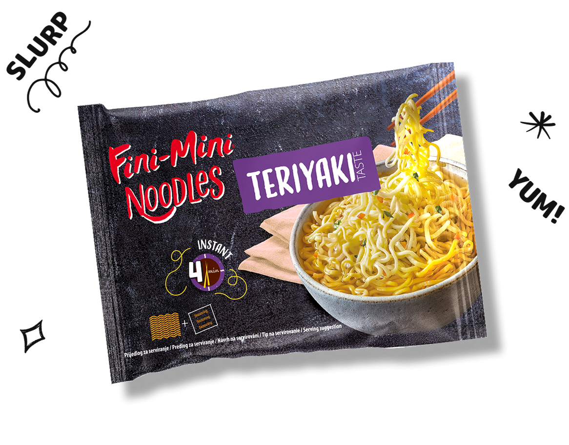 Fini-Mini Noodles Teriyaki