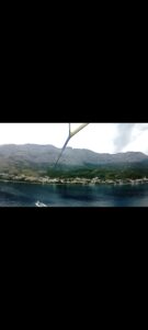 Parasailing na 350 metara i pogled na Biokovo slika